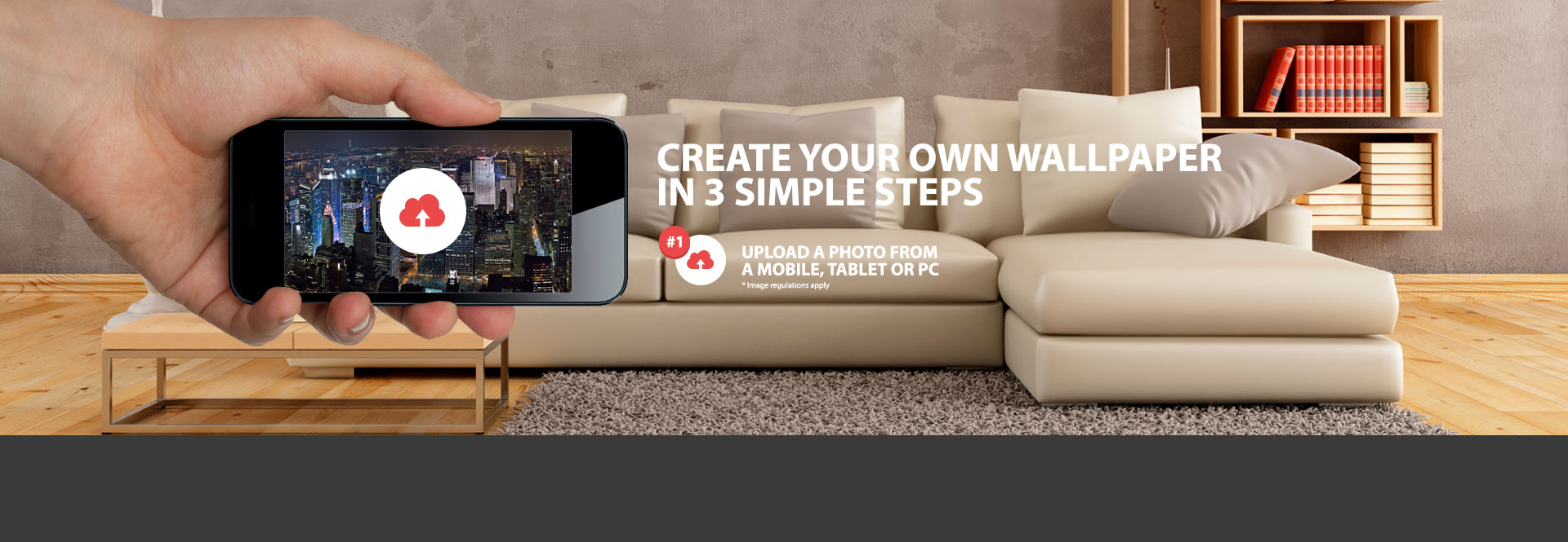 Upload your photo from a mobile tablet or PC